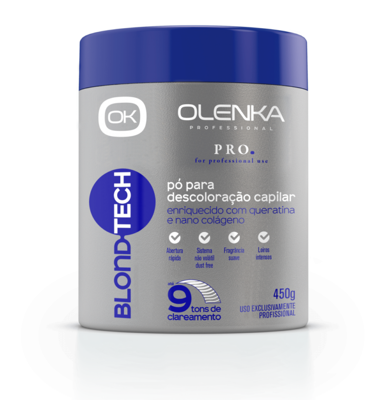 Pó para descoloração Blond Tech - Plena em Belleza - Olenka Cosméticos